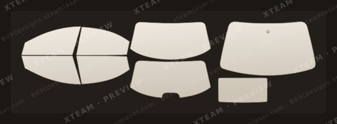 Chrysler LHS — Chrysler LHS - Window Film C 2001