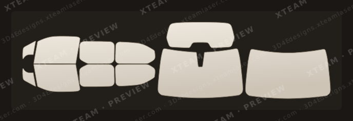 Citroen Berlingo — Citroen Berlingo - Window Film C 2024