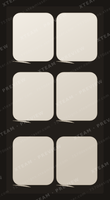 Cool Forest(39x33mm)-1 — Cool Forest(39x33mm)-1 - Front