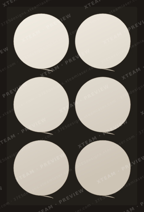 Cool Iris (36mm) — Cool Iris (36mm) - Front