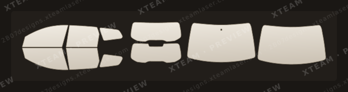 Dacia Duster — Dacia Duster - Window Film D 2022