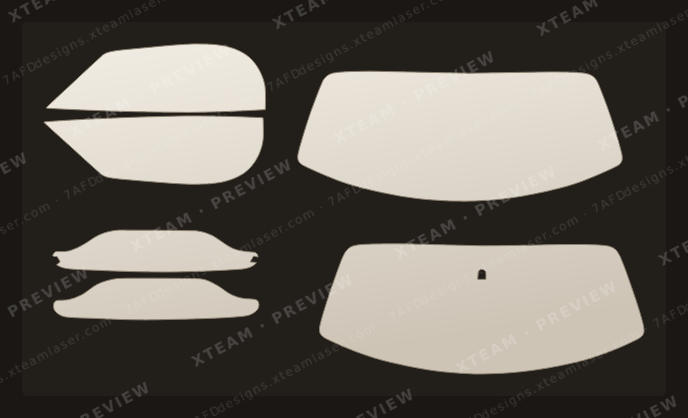 Daewoo G2X (G2X) — Daewoo G2X (G2X) - KOR (국산차)Window Film D 대우( ) ( ) ( ) 2007 2008