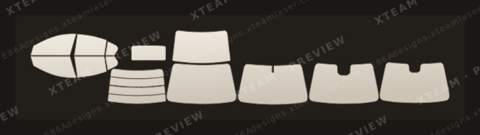 Daewoo 라세티 (Lacetti) — Daewoo 라세티 (Lacetti) - KOR (국산차)Window Film D 대우( ) 프리미어 2009 2010