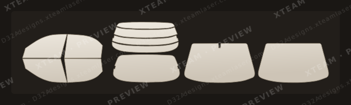 Daewoo 라노스 (Lanos) — Daewoo 라노스 (Lanos) - KOR (국산차)Window Film D 대우( ) 4 DOOR 1996 2002