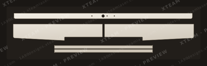 Dell G3 15 3500 (P89F) — Dell G3 15 3500 (P89F) - SCREEN FRAME 4 PIECES