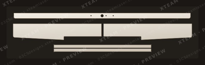 Dell G5 5500 (P89F) — Dell G5 5500 (P89F) - SCREEN FRAME 4 PIECES (2)
