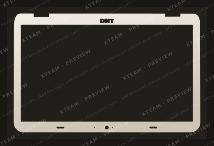 Dell Inspiron 15- N5110 (P17F) — Dell Inspiron 15- N5110 (P17F) - SCREEN FRAME