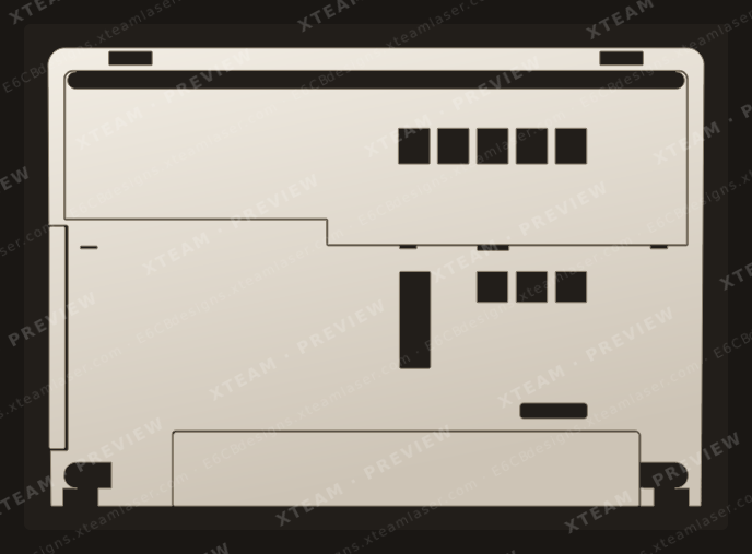 Dell Inspiron 5558 (P51F) — Dell Inspiron 5558 (P51F) - BOTTOM