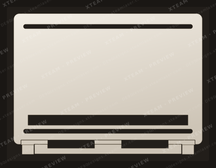 Dell Inspiron 7437 (P42G) — Dell Inspiron 7437 (P42G) - BOTTOM
