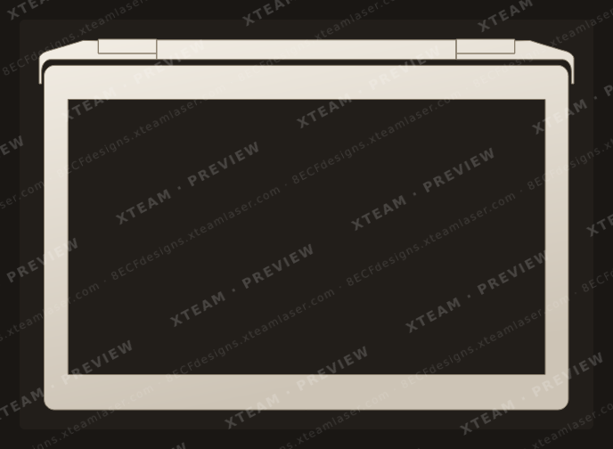 Dell Latitude E6420 (P15G) — Dell Latitude E6420 (P15G) - SCREEN FRAME V2 (2)