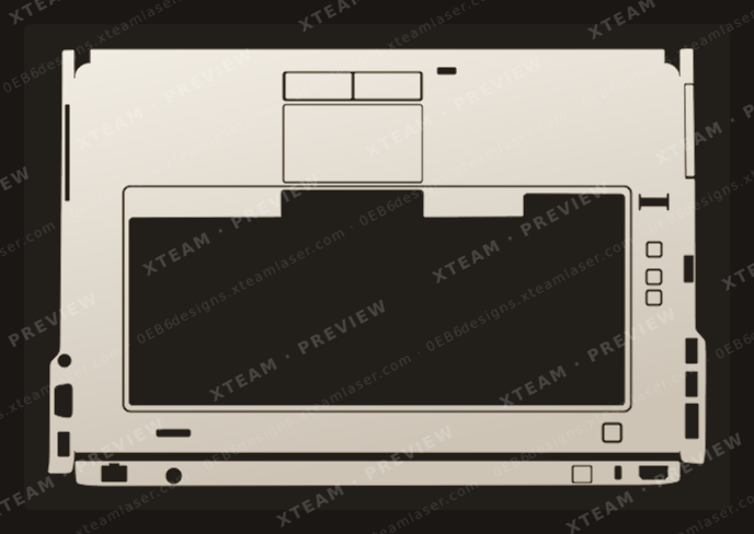 Dell Latitude E6430 P25G — Dell Latitude E6430 P25G - KEYBOARD Skin