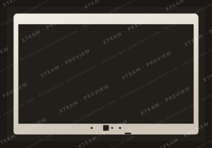 Dell Latitude E6440 (P38G) — Dell Latitude E6440 (P38G) - SCREEN FRAME V1