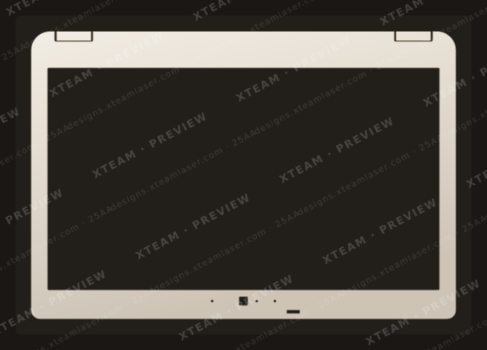 Dell Latitude E6440 (P38G) — Dell Latitude E6440 (P38G) - SCREEN FRAME V2 (2)