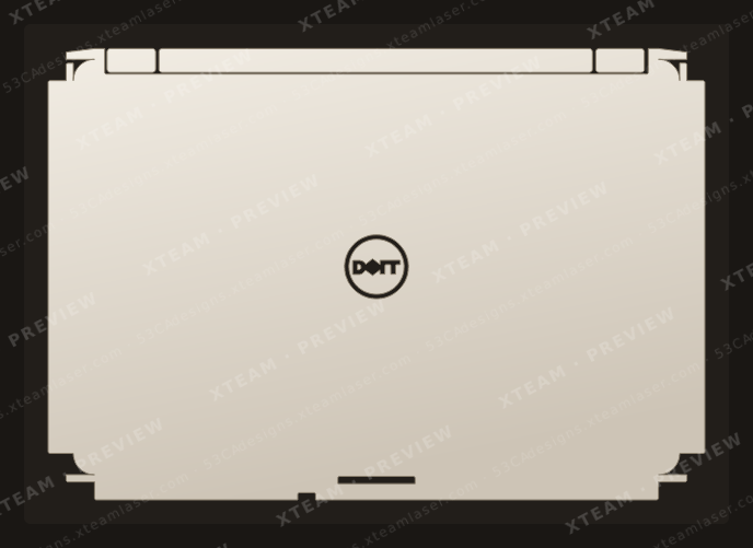 Dell Latitude E6440 (P38G) — Dell Latitude E6440 (P38G) - TOP FULL WARP Skin (2)