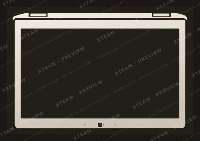 Dell Latitude E6520 (P14F, P15G) — Dell Latitude E6520 (P14F, P15G) - SCREEN FRAME V1