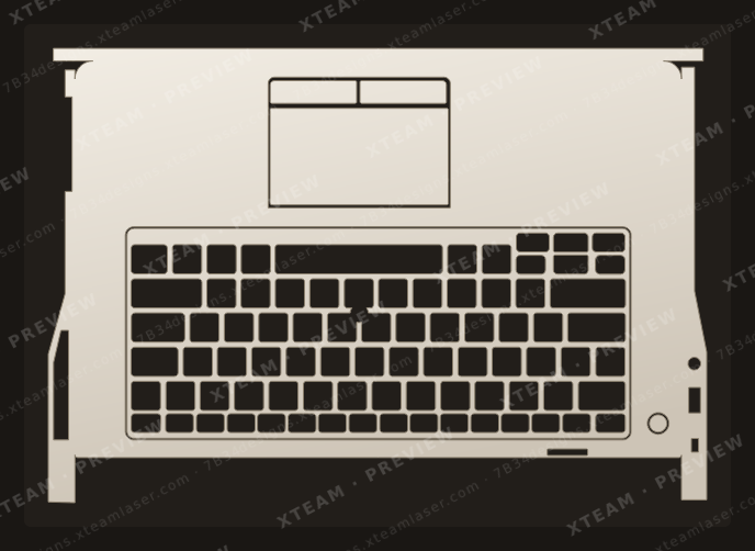 Dell Latitude E7450 (P40G) — Dell Latitude E7450 (P40G) - KEYBOARD FULL Skin V3