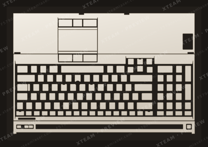 Dell Precision M4700 (P21F) — Dell Precision M4700 (P21F) - KEYBOARD FULL (2)