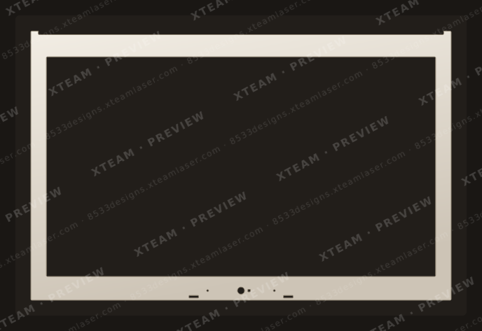 Dell Precision M6600 (P10E) — Dell Precision M6600 (P10E) - SCREEN FRAME