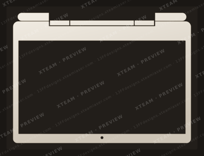 Dell XPS 14Z L412Z (P24G) — Dell XPS 14Z L412Z (P24G) - SCREEN FRAME