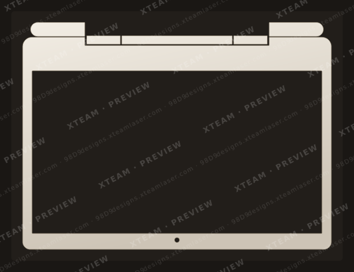 Dell XPS 14Z L412Z (P24G) — Dell XPS 14Z L412Z (P24G) - SCREEN FRAME (2)