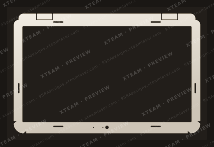 Dell XPS 15 L502X (P11F) — Dell XPS 15 L502X (P11F) - SCREEN FRAME (2)