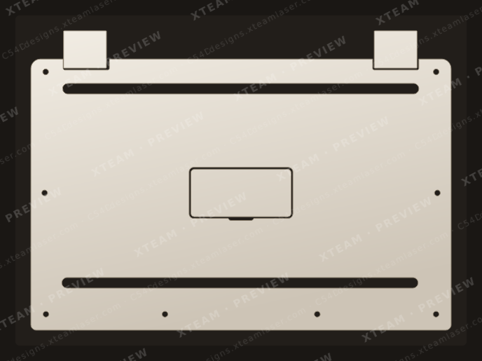 Dell XPS 9365 (P71G) — Dell XPS 9365 (P71G) - BOTTOM (2)