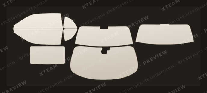 Dodge Challenger — Dodge Challenger - Window Film D 2009