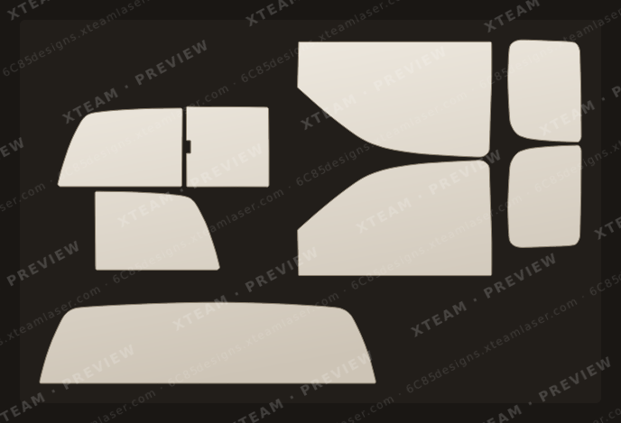 Dodge Dakota — Dodge Dakota - Window Film D Extd 2003