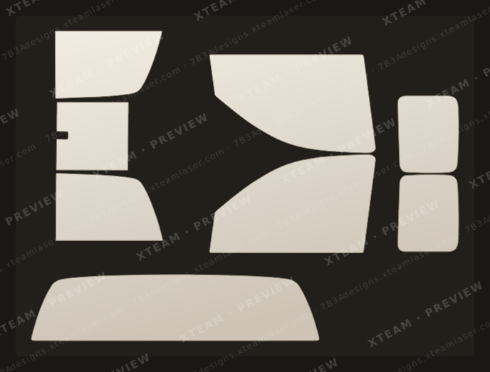Dodge Dakota — Dodge Dakota - Window Film D Extd 2005