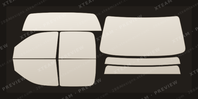 Dodge Dakota — Dodge Dakota - Window Film D Extd 2011