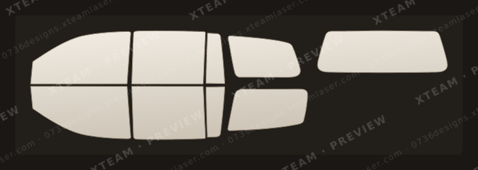 Dodge Durango — Dodge Durango - Window Film D 2006