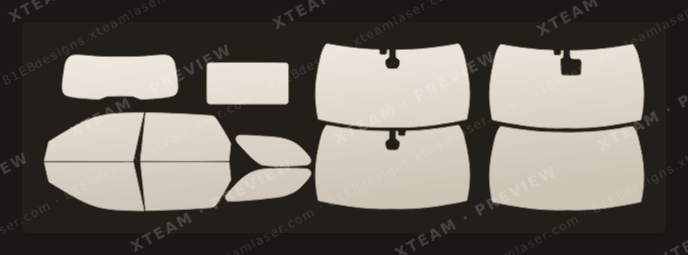 Dodge Durango — Dodge Durango - Window Film D 2024