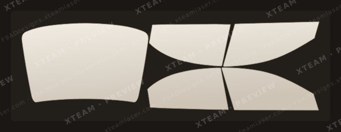 Dodge Stratus — Dodge Stratus - Window Film D Sedan 2002