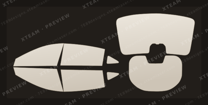 Dongfeng π007 — Dongfeng π007 - Window Film D 2024