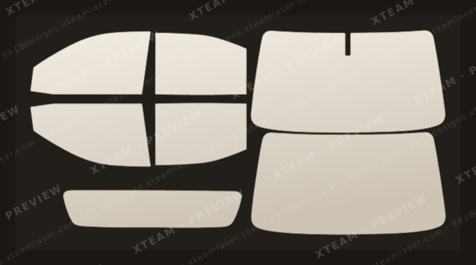Dongfeng 리치6 EV — Dongfeng 리치6 EV - FOR (수입차)Window Film D 동펑( ) 기본형 1세대 2023 2024