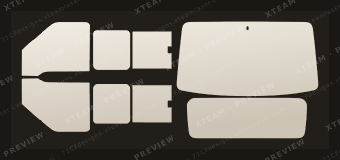Dongfeng C35 — Dongfeng C35 - FOR (수입차)Window Film D 둥풍소콘( ) 2019 2024