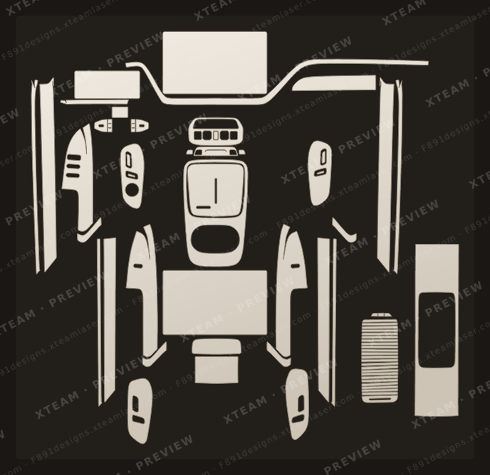 Dongfeng eπ — Dongfeng eπ - Car Interior D 008 2024