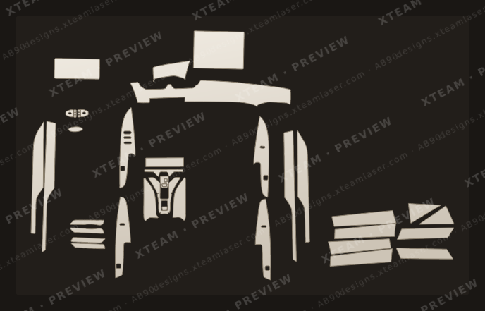 Dongfeng Vastness_Mage — Dongfeng Vastness_Mage - Car Interior D 2023