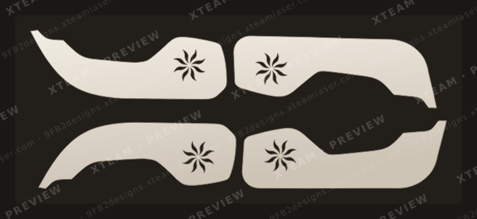 Door Threshold Anti Kick Film Audi — Door Threshold Anti Kick Film Audi - Car partial protection kit D A6L 2019 2021