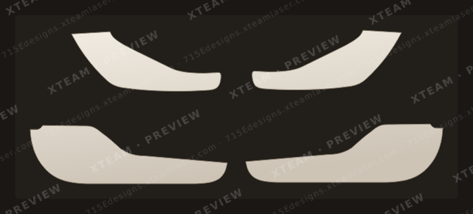 Door Threshold Anti Kick Film Ford — Door Threshold Anti Kick Film Ford - Car partial protection kit D Focus 2019