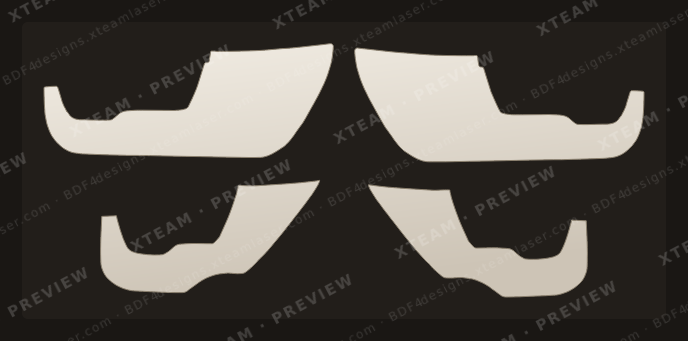 Door Threshold Anti Kick Film Honda — Door Threshold Anti Kick Film Honda - Car partial protection kit D CRV 2017 2020