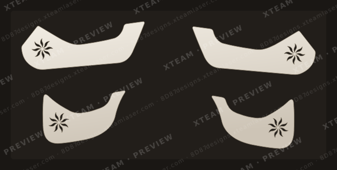 Door Threshold Anti Kick Film Mazda — Door Threshold Anti Kick Film Mazda - Car partial protection kit D CX 4 2018