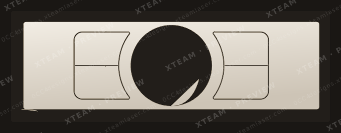 Enhance S3XY Knob Cutout — Enhance S3XY Knob Cutout - Front