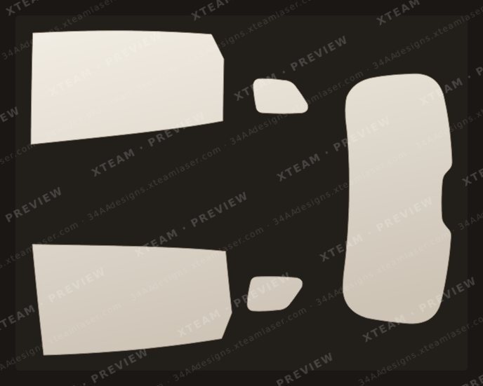 Exeed Exeed LX — Exeed LX - Window Film E 2022
