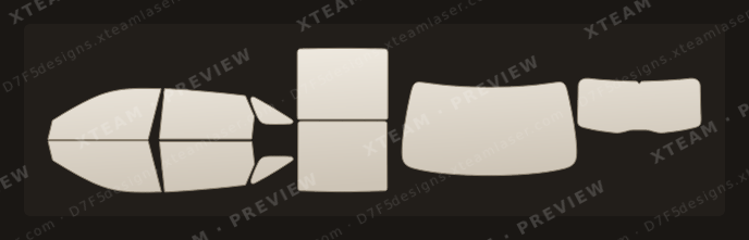 Exeed Exeed RX — Exeed RX - Window Film E 2023