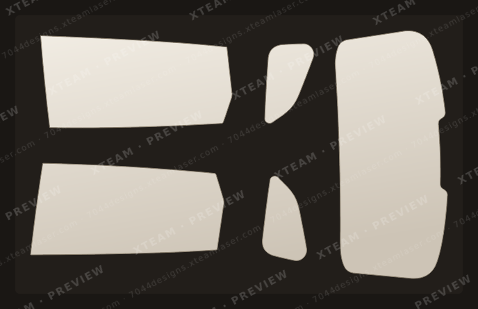 Exeed Exeed TXL — Exeed TXL - Window Film E 2022