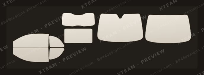 Fiat 500 — Fiat 500 - Window Film F 2023