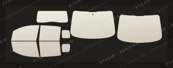 Fiat Panda — Fiat Panda - Window Film F 2011