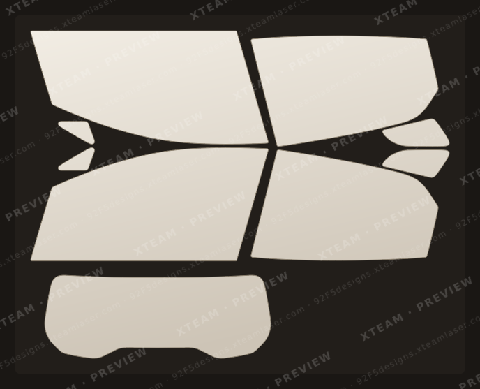 Ford EcoSport — Ford EcoSport - WINDOW TINT F 4Door 2018