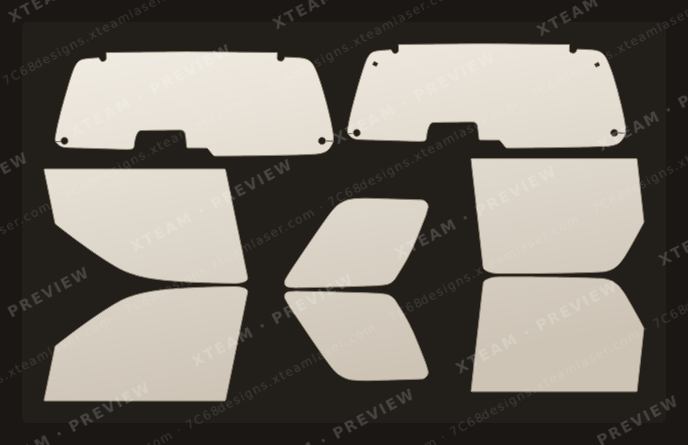 Ford Escape — Ford Escape - WINDOW TINT F 4Door 2003